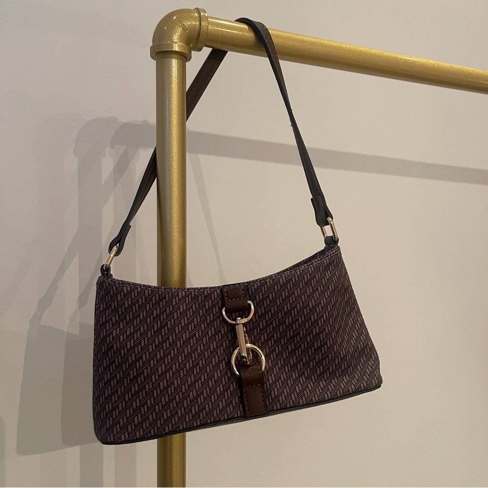 Elegant Brown Shoulder Bag